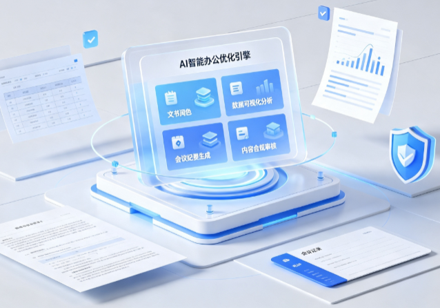 黄陵县AI重构现代办公体系 智能优化引擎助力企业轻量化高效运营