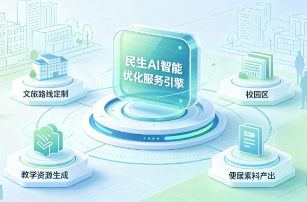 黄陵县AI普惠赋能民生服务 智能优化技术升级大众生活服务体验