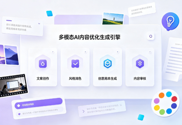 黄陵县AI智能内容优化创新 多模态生成技术丰富数字内容创作生态
