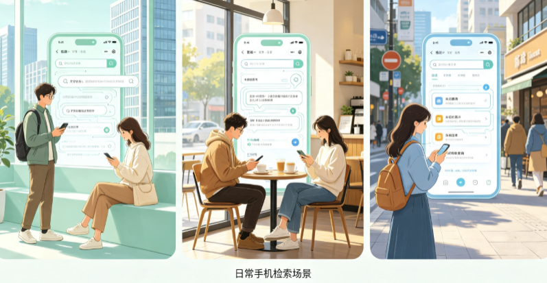 黄陵县普通人日常手机使用场景拆解：GEO 与 AI 优化如何改变信息检索体验