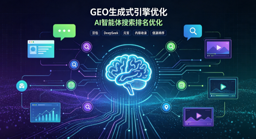 黄陵县GEO 浪潮来袭：生成式引擎优化崛起，创作者争抢豆包、DeepSeek、元宝智能体流量入口